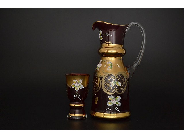 Набор для воды Лепка Гранат S-A Sonja Czech Republic 7 предметов