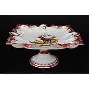 Блюдо Охота красная Корона Queens Crown 36 см