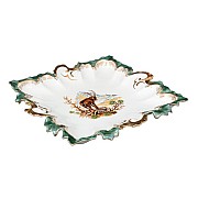 Блюдо Охота зеленая 36 см Корона Queens Crown