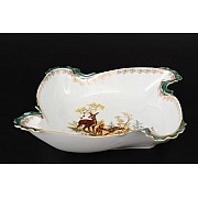 Салатник 31 см Охота зеленая Корона Queens Crown