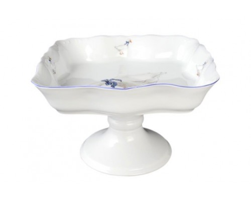 Салатник квадратный Гуси Корона Queens Crown 26 см