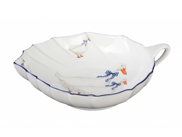 Салатник Лепесток 19 см Гуси Корона Queens Crown