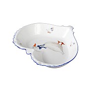 Конфетница сердце 22 см Гуси Корона Queens Crown