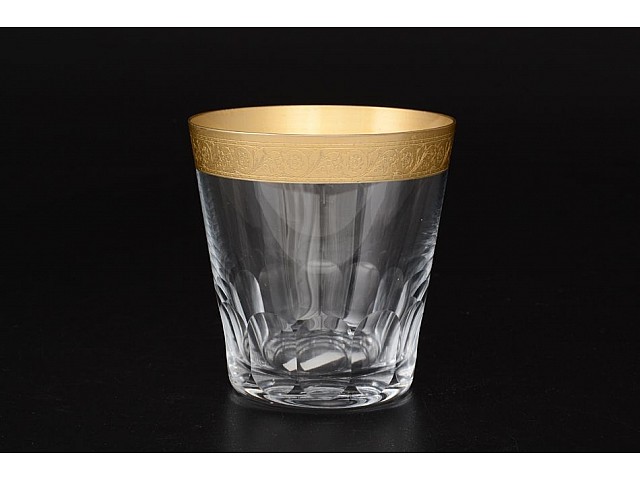 Набор стаканов для виски 330 мл Голд Bohemia Crystal 6 шт