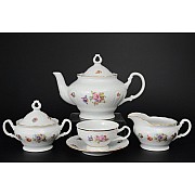 Чайный сервиз Лиана Весенний букет MZ на 6 персон