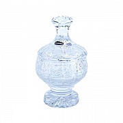 Конфетница с крышкой Glasspo 10 см