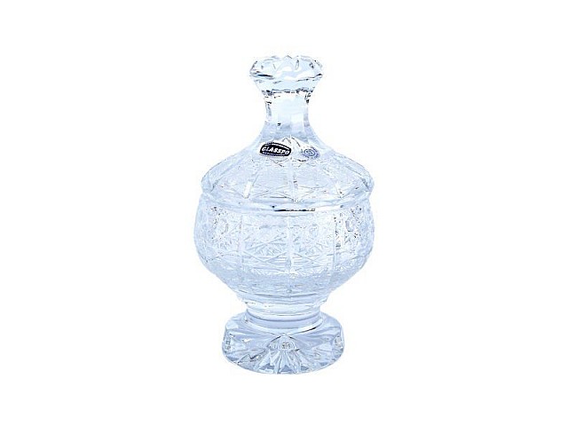 Конфетница с крышкой Glasspo 10 см
