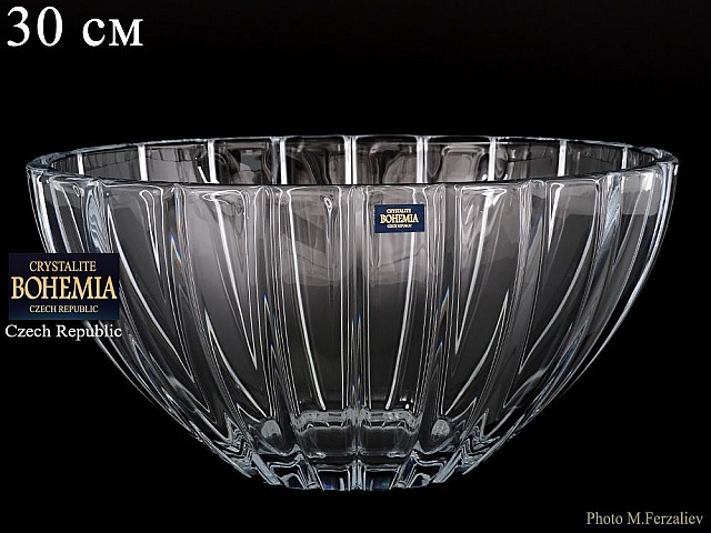 Фруктовница 30 см Oval Crystalite Bohemia