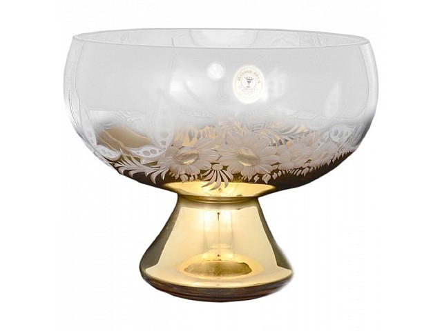 Конфетница на ножке 25 см E-V Bohemia