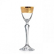 Набор рюмок для водки 70 мл Золото 6 штук Bohemia Crystal