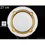 Тарелка 25 см Магнолия Медуза Горгона MZ