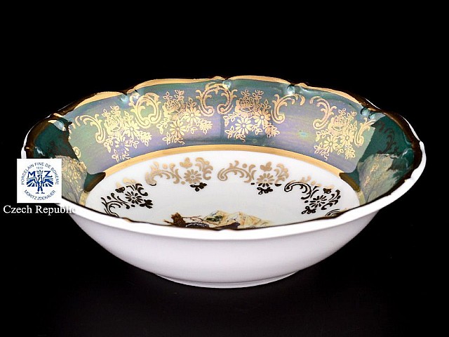 Салатник 13 см Фредерика Охота Зеленая Carlsbad