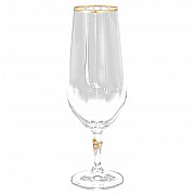 Набор фужеров для шампанского 380 мл Lilly Bohemia Crystal 6 шт