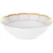 Салатник 24 см Thun Менуэт Отводка золото