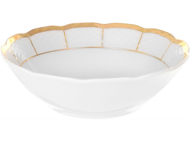 Салатник 24 см Thun Менуэт Отводка золото