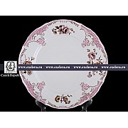 Блюдо круглое 30 см Бернадотт Розовый цветок