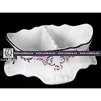 Прибор для специи двойной Бернадотт Розовый цветок