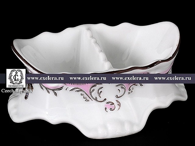 Прибор для специи двойной Бернадотт Розовый цветок