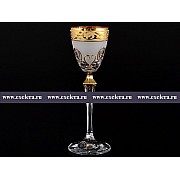 Набор рюмок для водки 70 мл Элизабет Махараджа Bohemia Crystal 6 шт