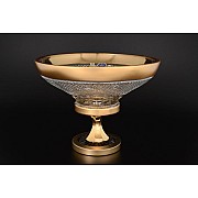 Фруктовница Фелиция Золото Sonne Crystal Золото 30 см