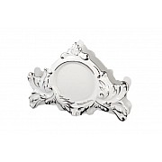 Салфетник 15 см Платиновый узор Корона Queens Crown