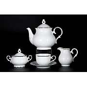 Чайный сервиз Офелия Отводка золото MZ на 6 персон