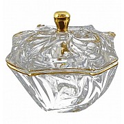 Конфетница с крышкой 19 см R-G Bohemia Crystal