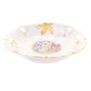 Блюдо круглое Queen's Crown Мадонна перламутр 30 см