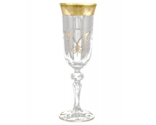 Набор для шампанского 190 мл 6 шт Krapnik Bohemia Crystal