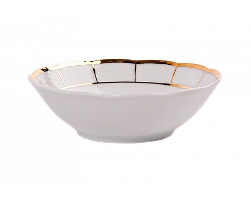 Набор салатников 13 см Thun Менуэт Отводка золото 6 шт