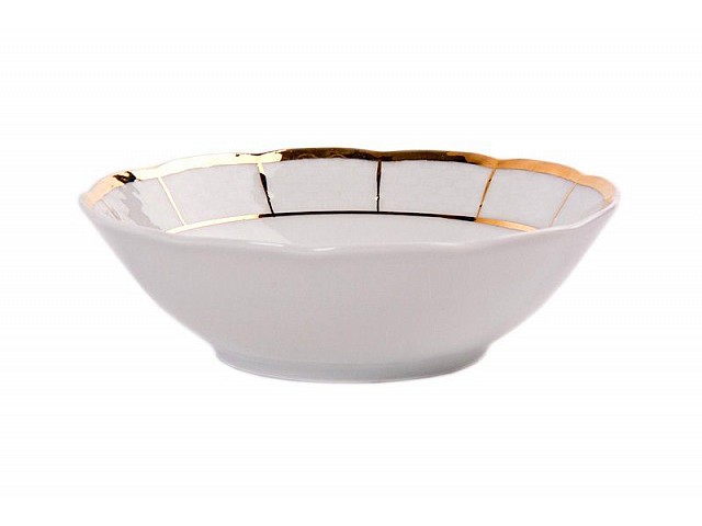 Набор салатников 13 см Thun Менуэт Отводка золото 6 шт