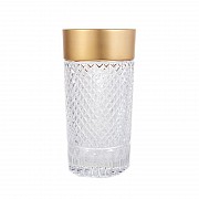 Набор стаканов для воды 350 мл Max Crystal Золото (6 штук)