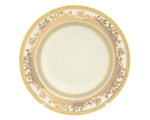Набор глубоких тарелок Falkenporzellan Cream Gold 9320 GP 23 см
