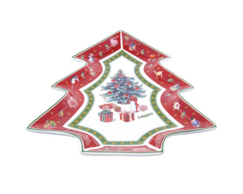 Блюдо елочка Repast Christmas world Bordo 26*21 см Блюдо елочка Repast Christmas world Bordo 26*21 см