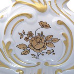 Салфетник Queen's Crown Золотая роза 11 см