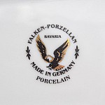 Блюдо овальное Falkenporzellan Constanza St Peterburg Gold 24 см
