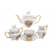 Чайный сервиз Мадонна перламутр Мария-тереза Repast на 6 персон