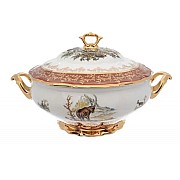 Супница Охота красная Мария-тереза Repast