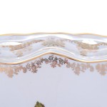 Салатник квадратный Queen's Crown Роза перламутр 24 см Салатник квадратный Queen's Crown Роза перламутр 24 см