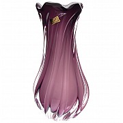 Ваза для цветов 27 см Egermann Opal фиолетовая