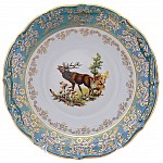 Набор тарелок Repast Охота зеленая Мария-тереза R-C 18 предметов