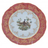 Набор тарелок Repast Охота красная Мария-тереза R-C 17 см
