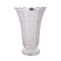 Ваза для цветов 35 см Glasspo Bohemia
