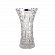 Ваза иксовка 35 см Glasspo Bohemia