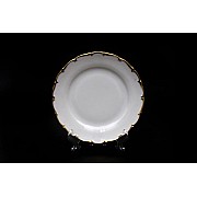 Набор тарелок 19 см Анжелика Отводка золото MZ 6 шт