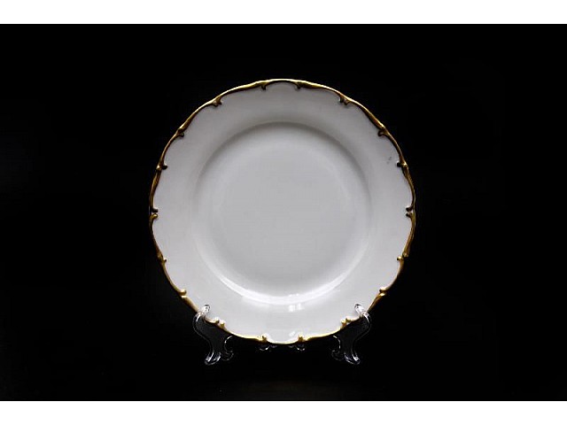 Набор тарелок 19 см Анжелика Отводка золото MZ 6 шт