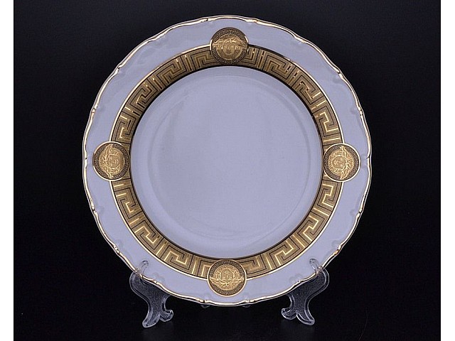 Набор тарелок 17 см Магнолия Медуза Горгона MZ 6 шт