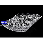 Конфетница хрустальная Glasspo квадратная 20 см