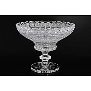 Фруктовница 35 см на ножке Glasspo Bohemia
