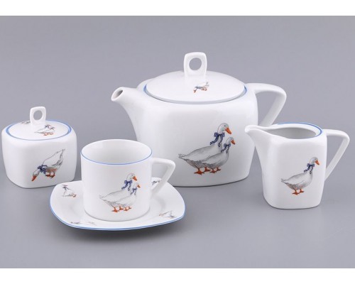 Чайный сервиз Тетра Гуси MZ на 6 персон
